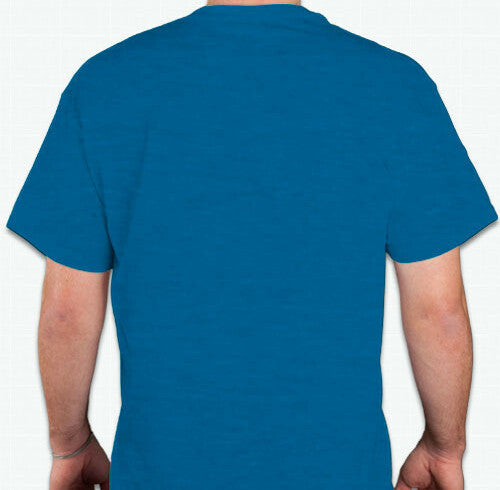 Bleacher Brothers Retro Logo Blue Tee