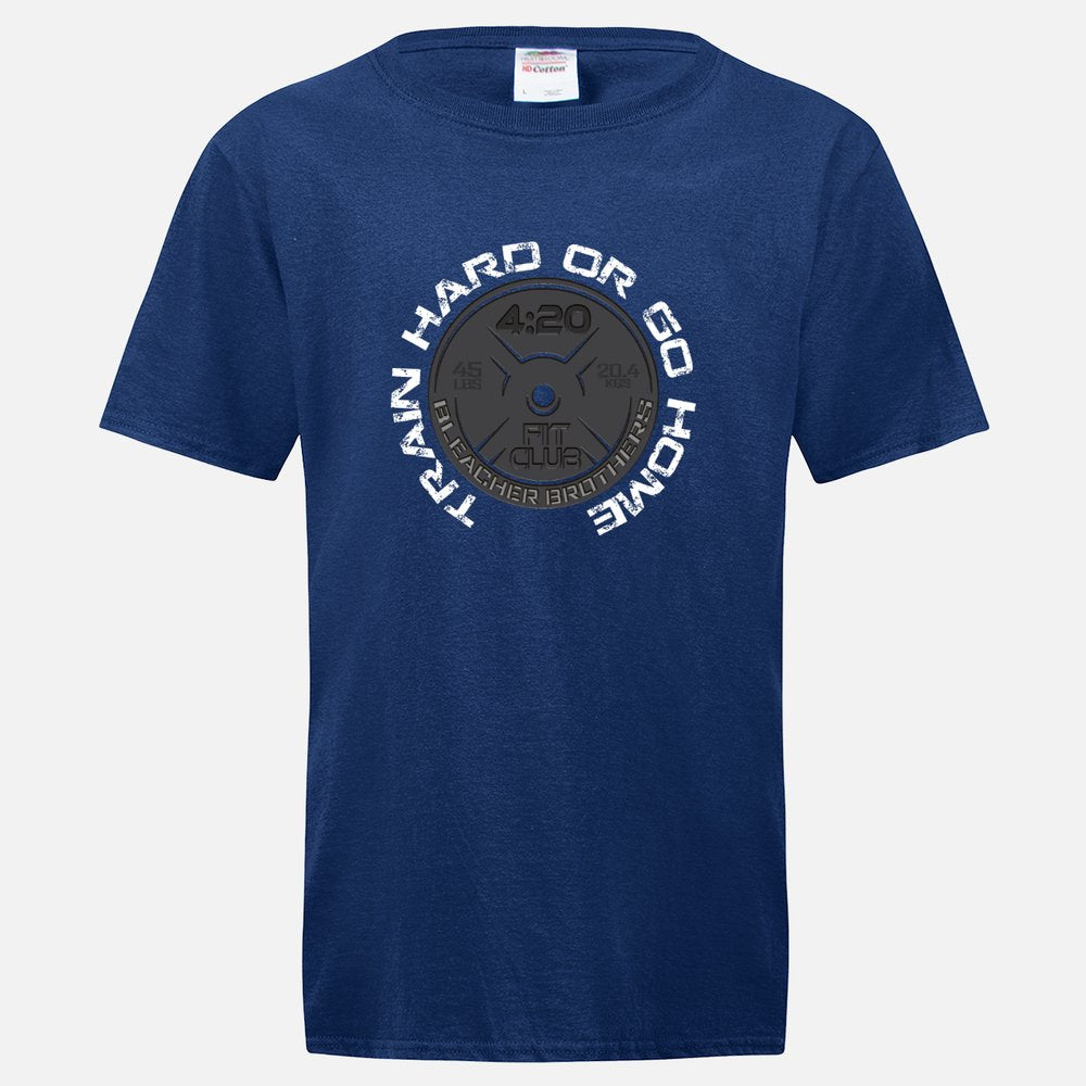 Train Hard or Go Home. BB-420 Tee Shirt. Navy