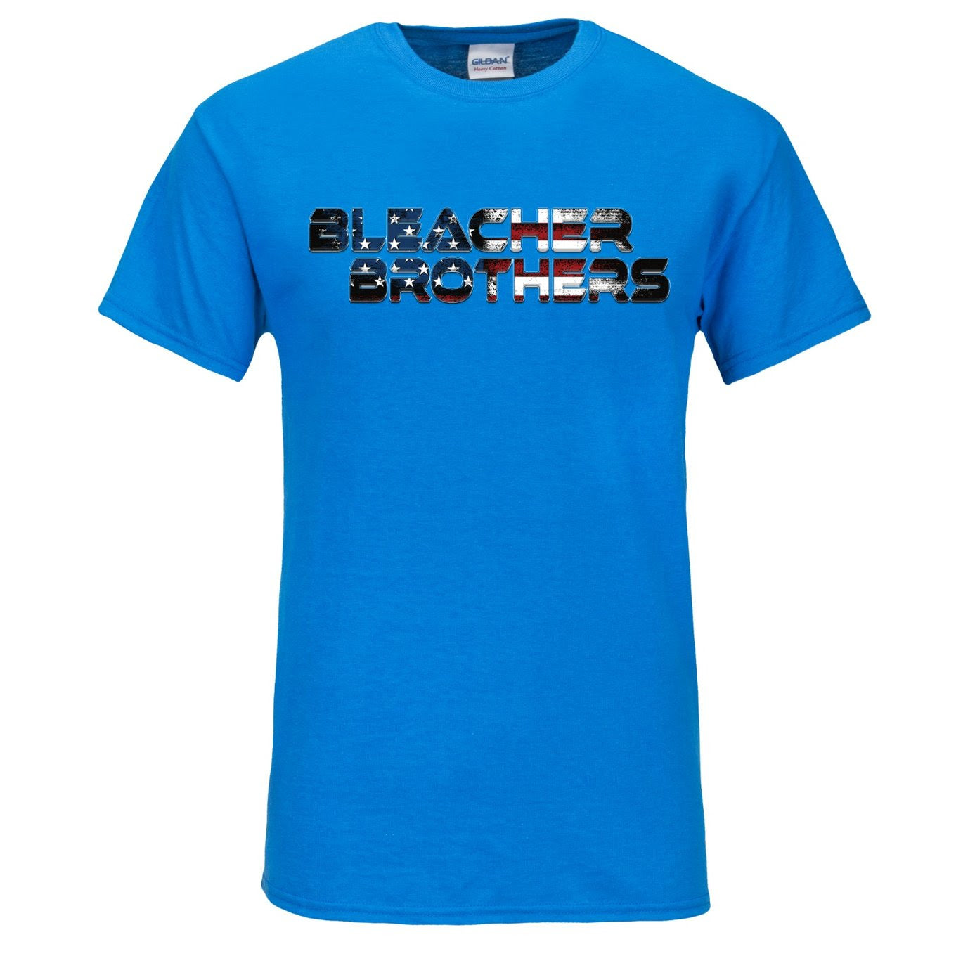 Bleacher Brothers American Flag Logo Tee Shirt