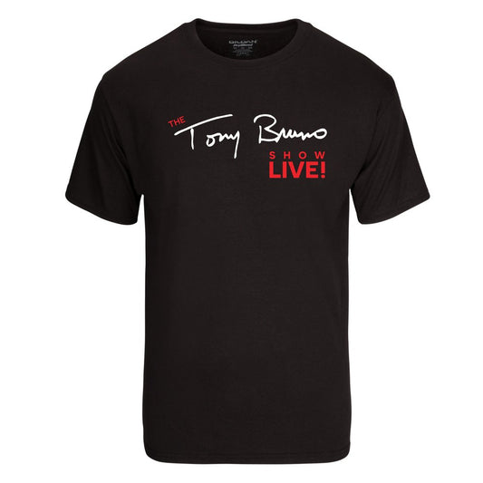 Tony Bruno Show Live Tee Shirt Black