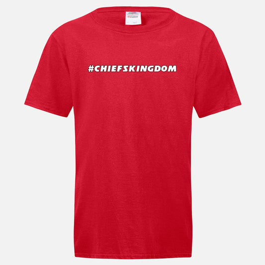 #ChiefsKingdom Tee Shirt - Red