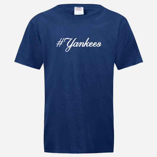 #Yankees Tee Shirt - Navy